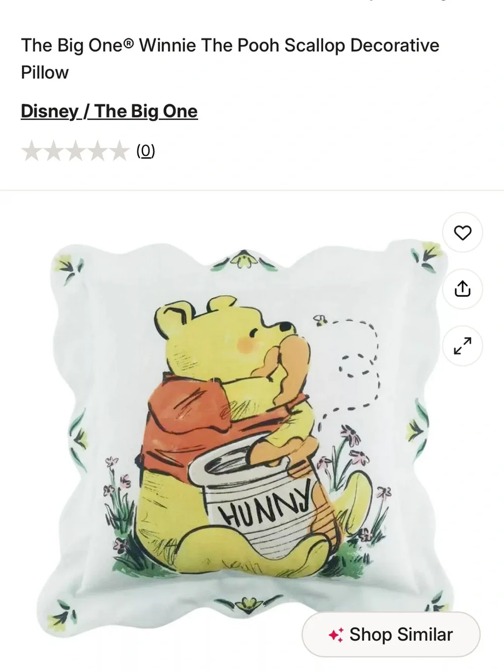 Disney Winnie the Pooh 2-Piece Comforter Set with Pooh Accent Pillow